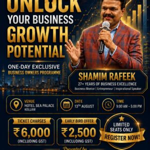ORObiz Kollam Kings Business Excellence Summit 2026